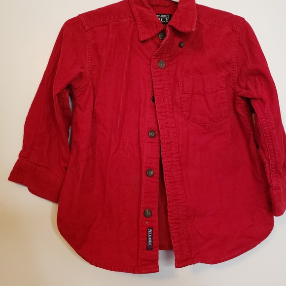 The Children's Place Other - 🛍 Red Button-down Shirt